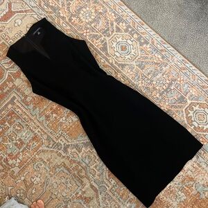 Banana republic black cocktail dress